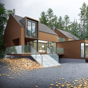 Exterior WPC Wall Panel Decorative Siding