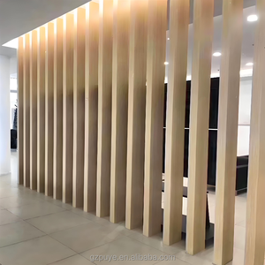 Aluminum Alloy Slim Interior Partition Wall for Office Toilet Apartment & Decoration Use-Fire Resistant & Anti-Corrosion