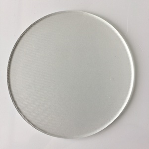 Round Ultra-Clear Photovoltaic Tempered Glass