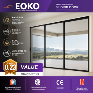 EOKO NFRC Thermal Break Lift-and-slide Aluminum Sliding Glass Doors