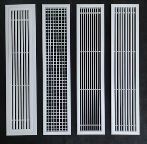 HVAC Systems Alloy Aluminum Louver Grille Return Air Outlet For Air Conditioning