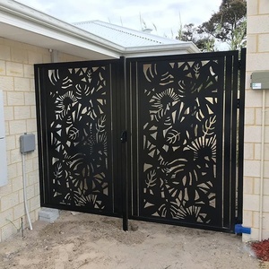 Elegant Customizable Modern Design Outdoor Laser Cut Aluminium Room Divider Screen