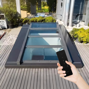 Electric Retractable Sliding Roof Access Skylight Window