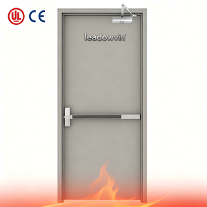 American Fire-Resistant Safety Access Door 1-3 Hours Outdoor Corridor UL Fireproof Door Fire Exit Door